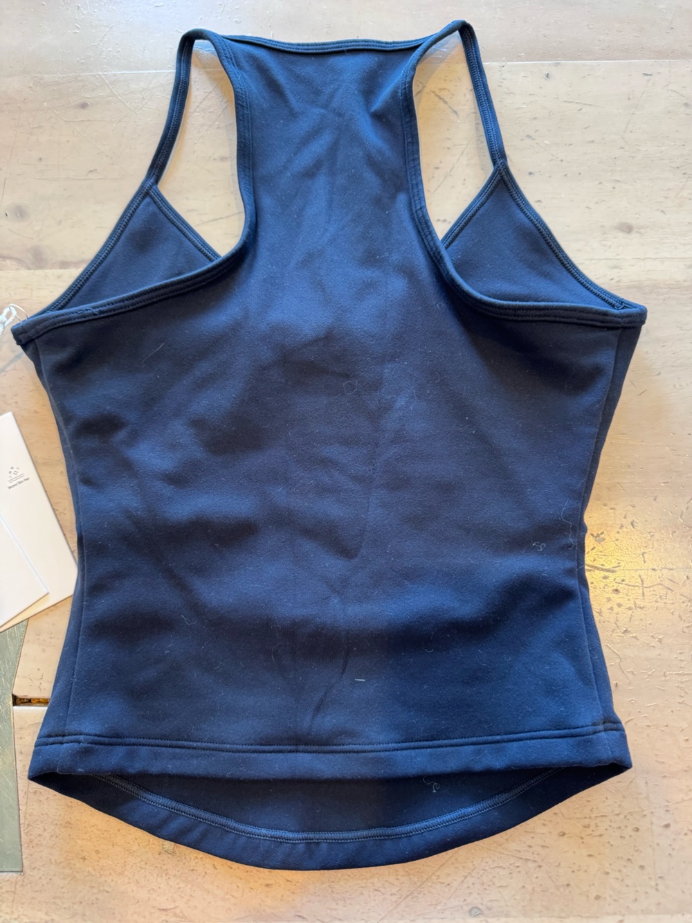 NWT Crop shop Boutique form leisure tank xs navy - Picture 7 of 7